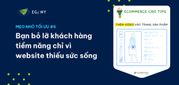 Bạn bỏ lỡ khách hàng tiềm năng chỉ vì website thiếu sức sống – Mẹo số 6